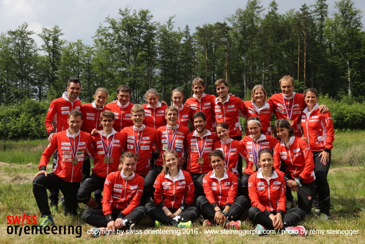 swiss orienteering team EOC 2016